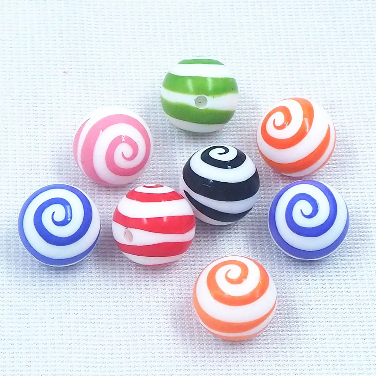 50 шт. круглые силиконовые бусины Chenkai 15 мм