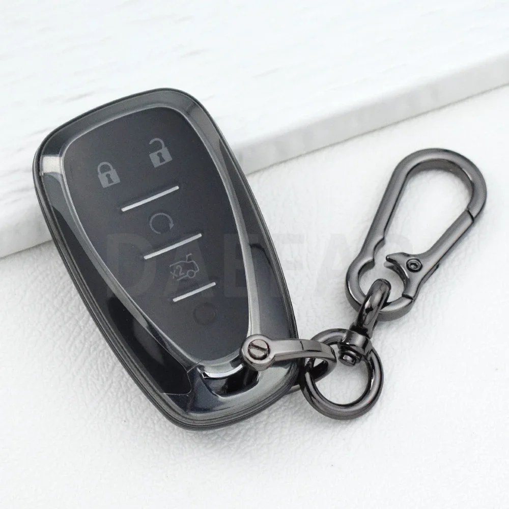 

Прозрачный чехол с 2/3/4/5 кнопками и дистанционным управлением для Chevrolet Chevy Camaro Cruze Malibu 2016 2017 2018 2019 2020