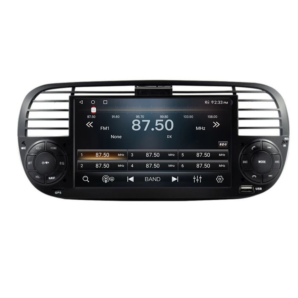 

Android 12 CAR RADIO for FIAT 500 Abarth 2008-2015 IPS Multimedia Stereo Auto Audio GPS Navigation Video Carplay