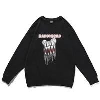 alternative rockindie rock pullover radiohead print pullovers men women fashion punk sweatshirt streetwear man loose sweatshirts