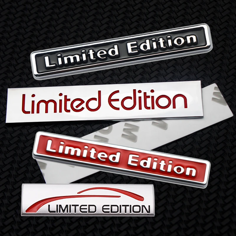 

Металлическая 3D Автомобильная наклейка ограниченный выпуск эмблема значок наклейки JDM аппликация для Toyota Hyundai Suzuki Nissan Qashqai Juke T32 Tiida Vw