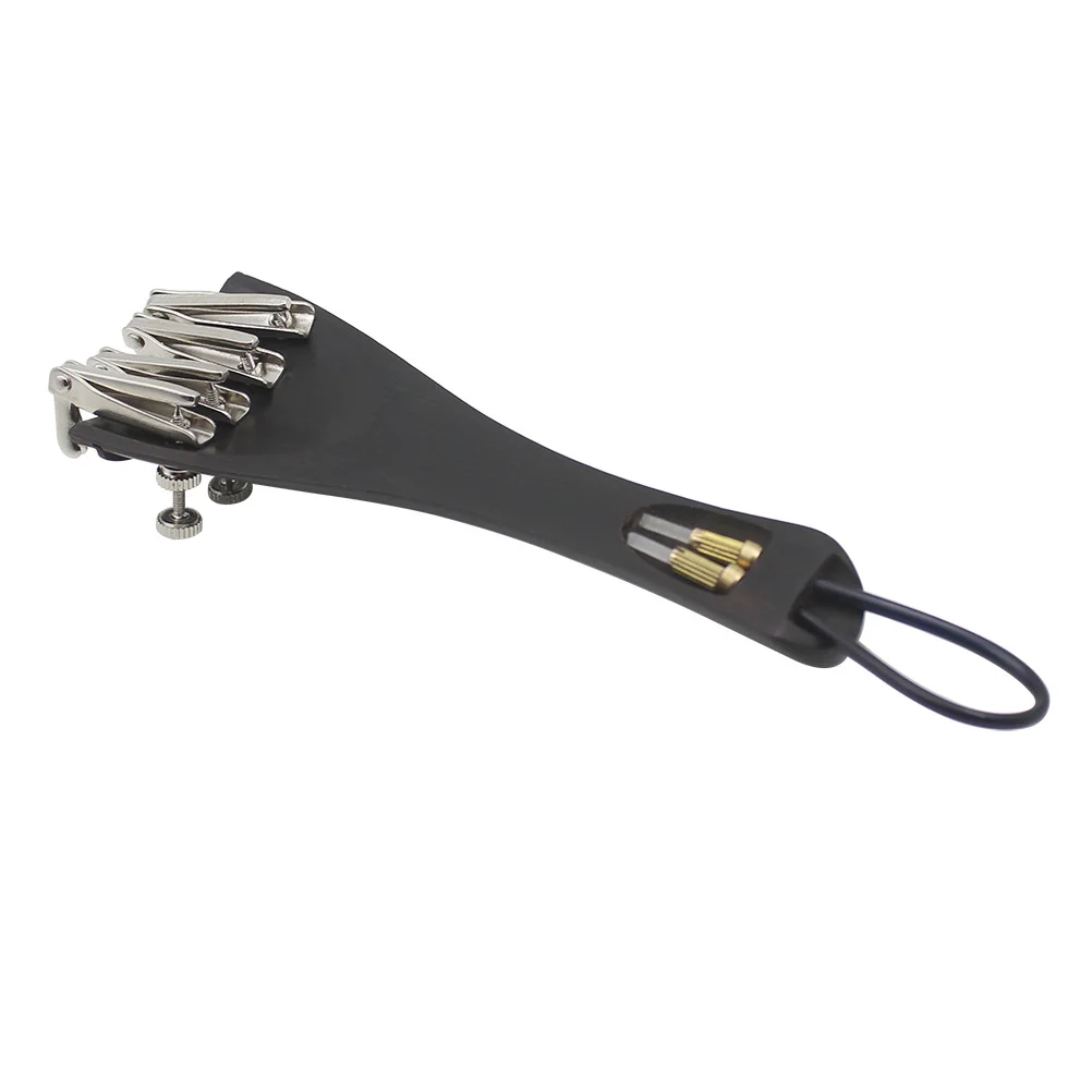 

Violin Ebony Supplies Accessories Tools Strings Instrument Parts Accessory Tailpiece Tuners Tailgut Kit Tail Piece Tailcord