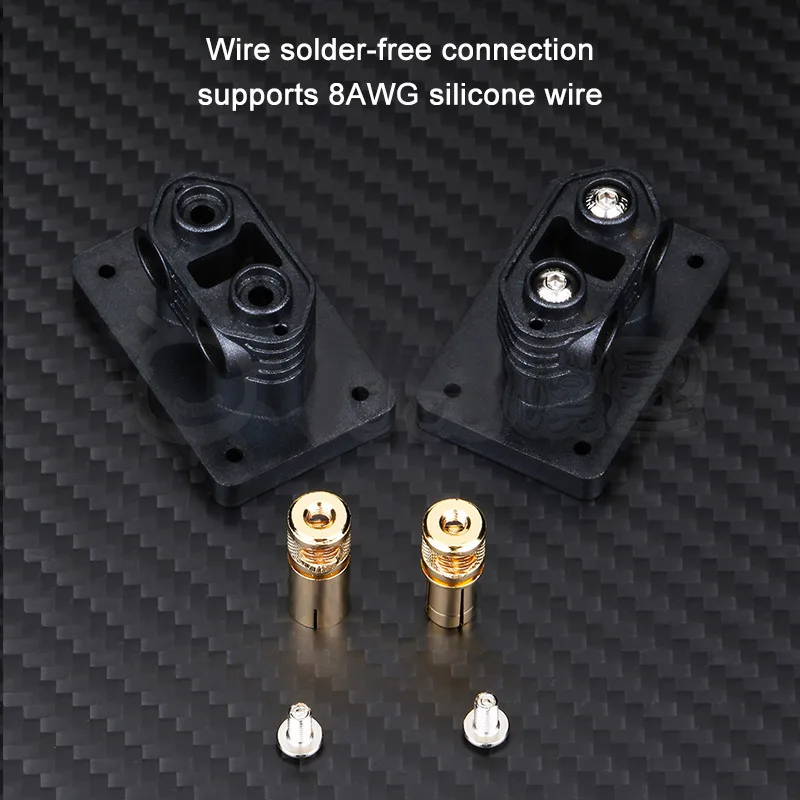 Фото 200A RAS 240A S.T.D6 MFT 6808 Встроенный разъем для литиевых аккумуляторов без пайки, штекер-гнездо с пылезащитной крышкой, позолоченный штекер №4
