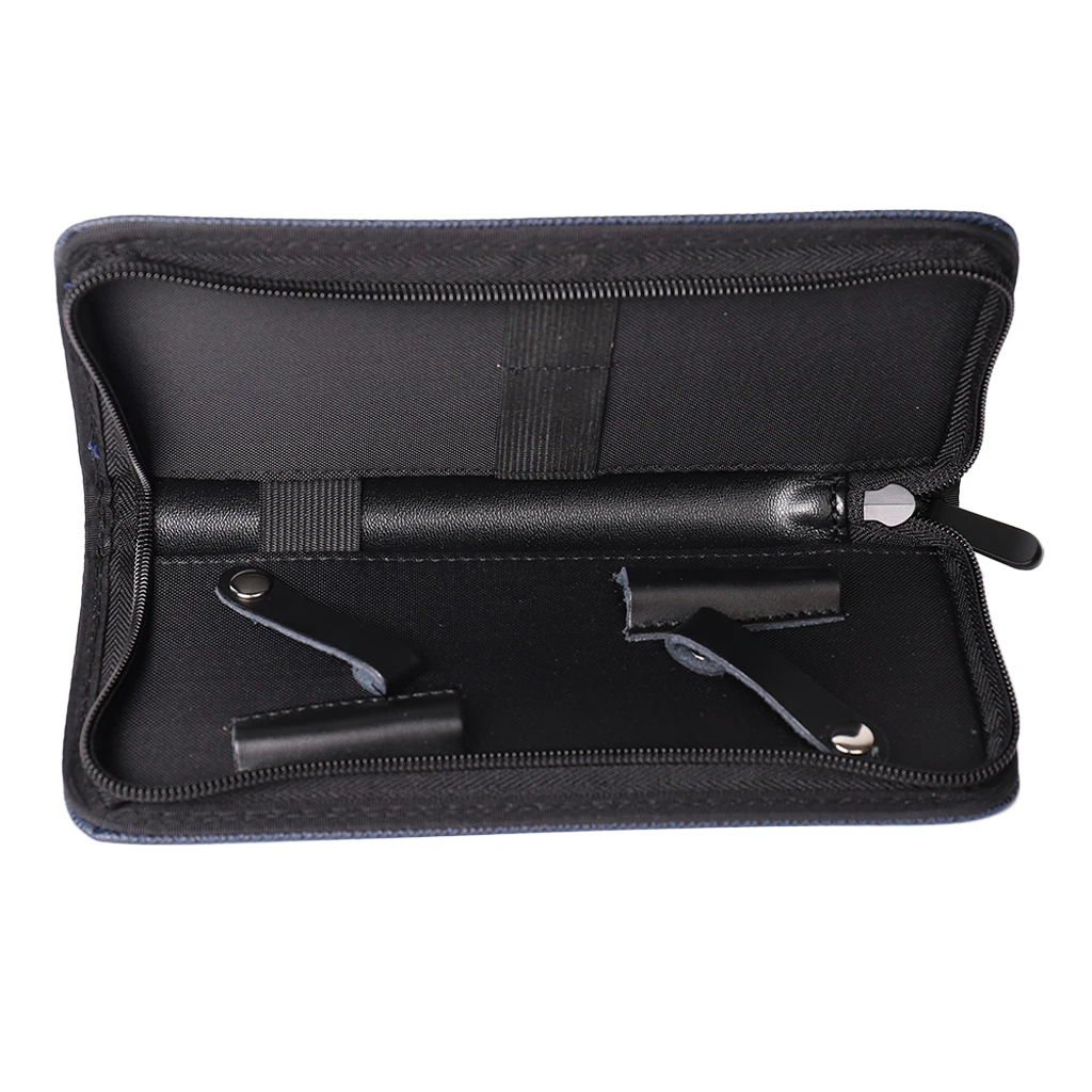 

Perfeclan Scissors Holder Pouch Case Bag for Salon Barber Hair Stylist Black