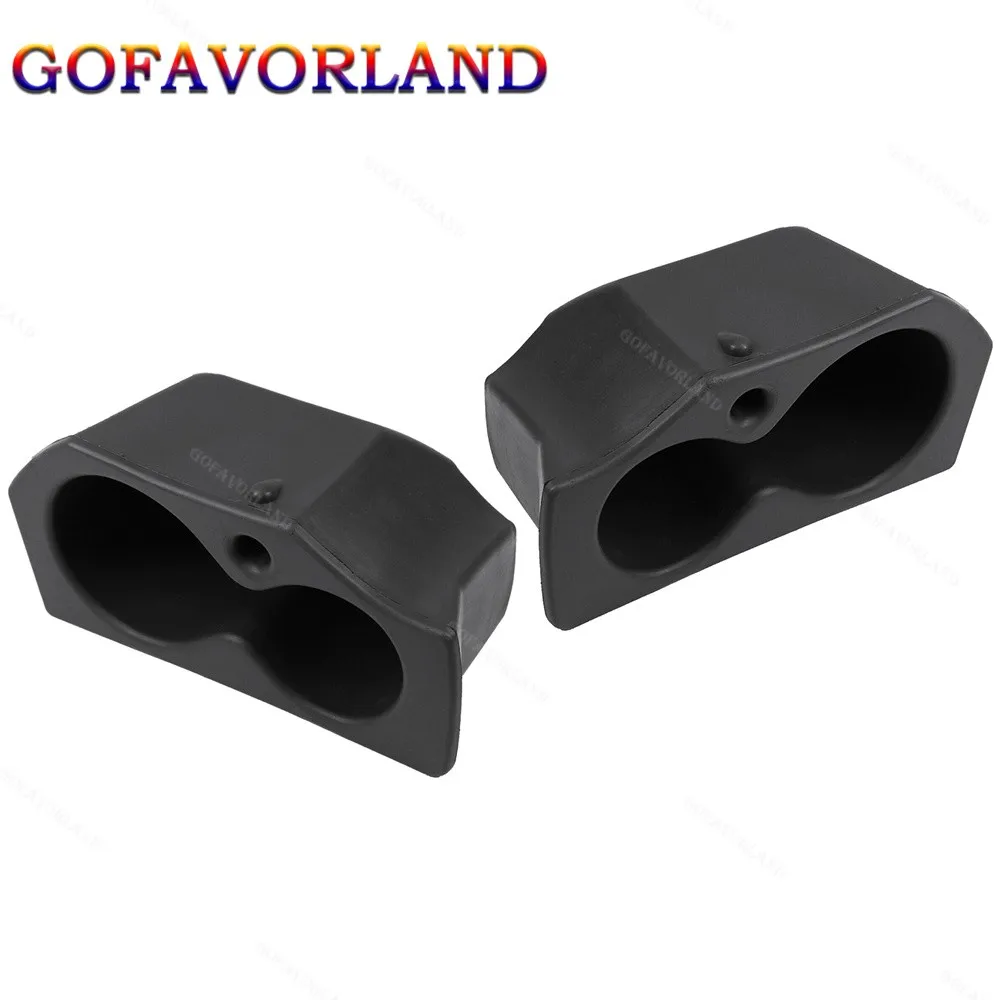 

1LD23XXXAA 5NN24XXXAA Pair Front Left Right Door Cup Holder Storage Pockets Organizer Box Plastic For Dodge Ram 1500 2009-2018