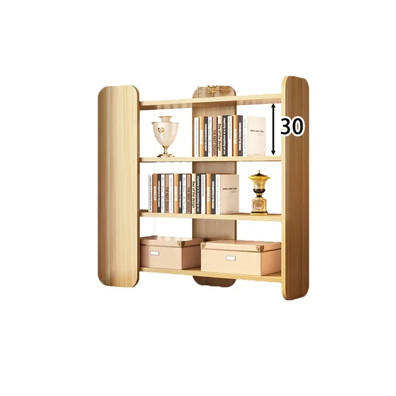 Kids Library Bookshelf Book Shelves Aesthetic Room Nordic Interior Bookcase Multifunctional Bedroom Estantes Shelf Furniture