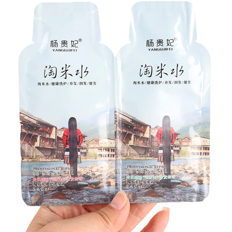 

Unisex Rice Shampoo Conditioner Anti Hair Loss Treatment Fast Growth Longer Thick Supple Hair Conditioner Hair Care 15ml