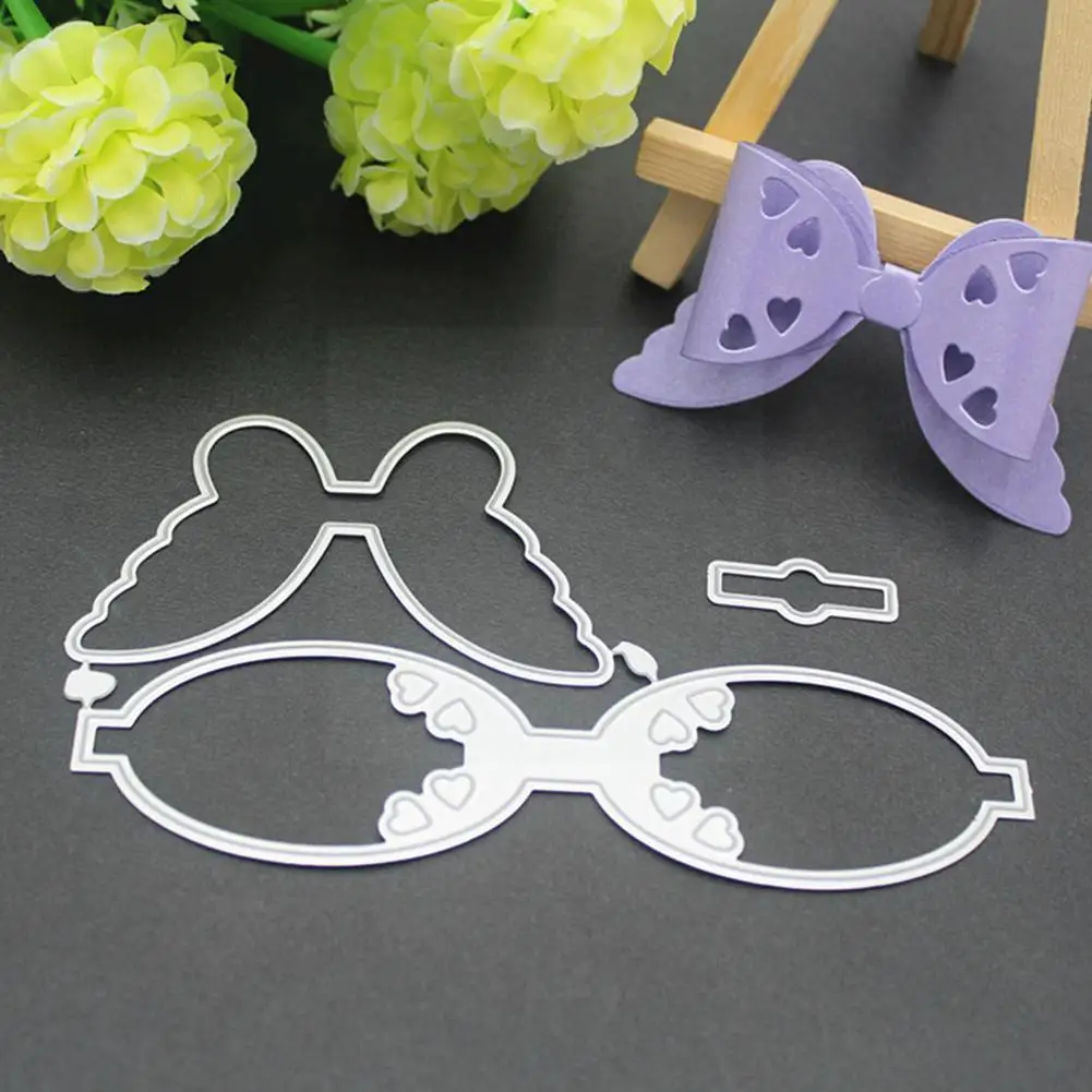 

Bowknot Metal Cutting Dies Stencils For Card Making Decorative Embossing Suit Paper Cards Stamp DIY N4I6