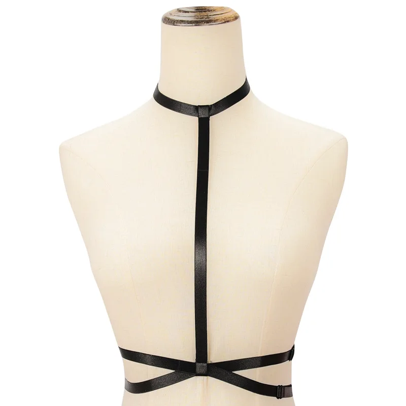 

Модное нижнее белье, ремень для сценического костюма, ремень в стиле панк, клетка с открытой грудью, подвязки, эластичная праздничная одежда...