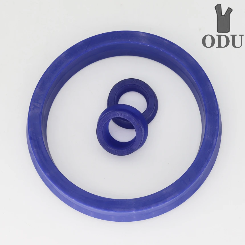 ODU YXD UP 16-300 мм OD синяя полиуретановая Стандартная прокладка стержня U/Y рифленая
