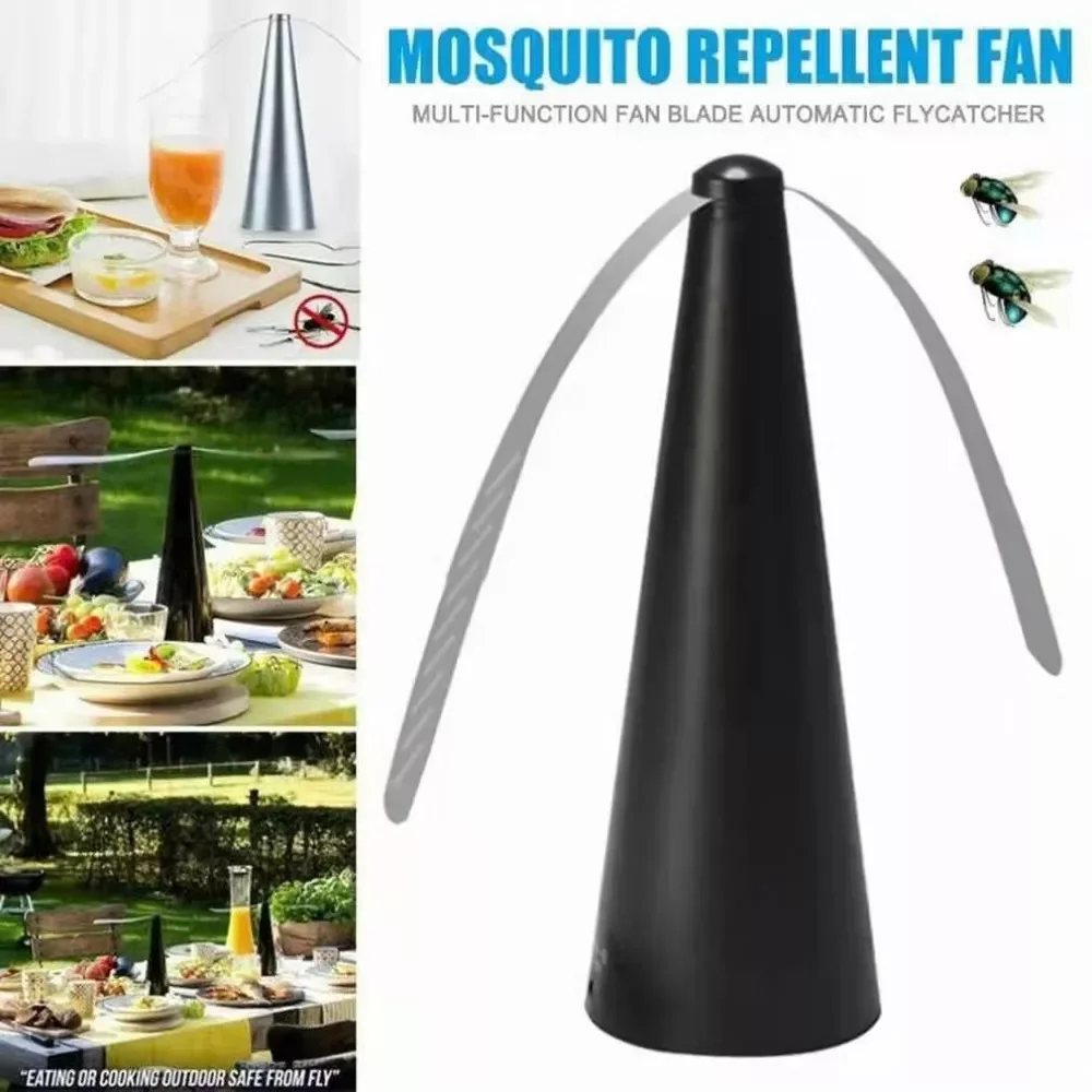 

For Outdoor Kitchen Fly Repellent Fan Food Protector Fly Destroyer Keep Flies Bugs Away From Food Pest Repellent Table Fan 2022