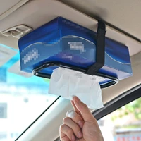 1pc car tissue box holder sun visor chair back tissue car tissue box towel auto interior storage for car interior accessories