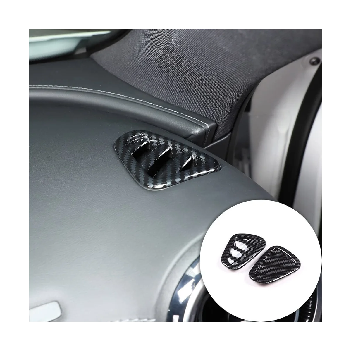 Обшивка боковой крышки приборной панели автомобиля для C-Class W206 C200 C300 2022