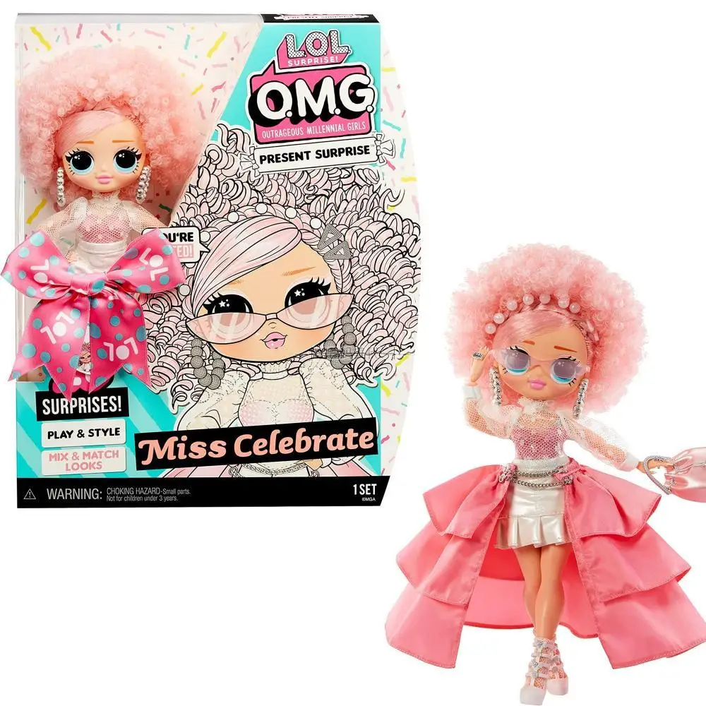 

Lol Surprise Omg Present Surprise Series 2 Fashion Princess Doll Lol Oiginal Anime Figure Toys for Girls Birthday Gift