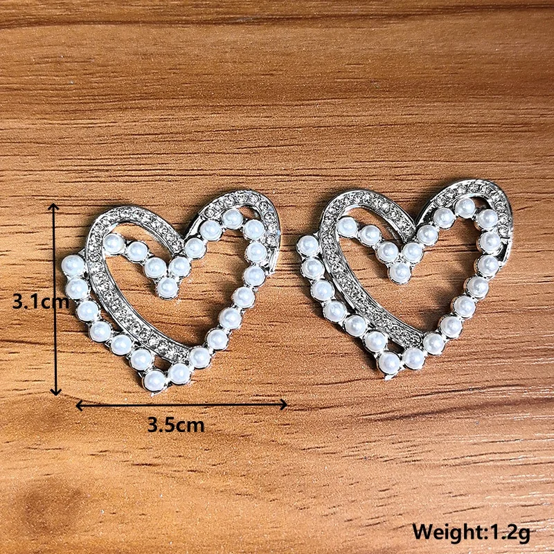 10 шт. пластиковые полые украшения в виде сердца любви подвески с имитацией