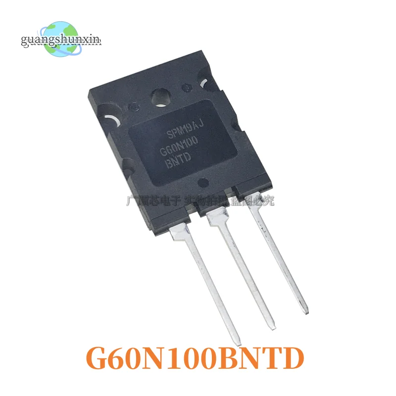 

5PCS FGL60N100BNTD G60N100 G60N100BNTD FGL60N100 IGBT 1000V 60A 180W TO-3P TO-264 of the best quality. In stock