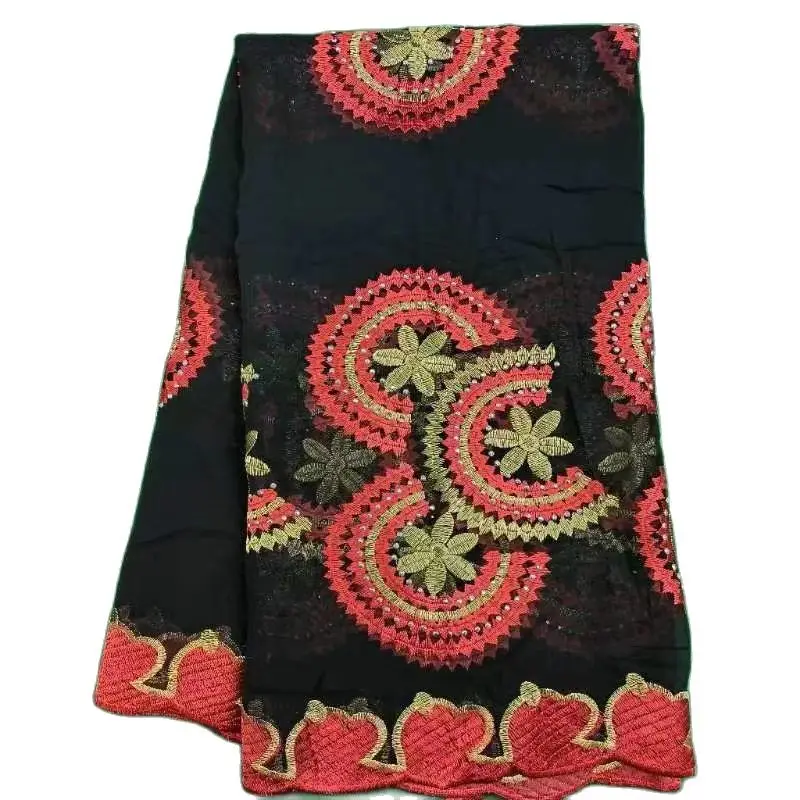 Free Shipping New Dubai Scarf For Muslim Women African Chiffon big Hijab Islam Hijab Pashmina Turban Headscarf Embroidery Shawls