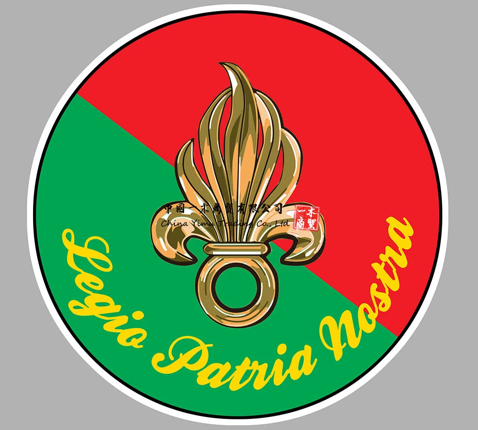 

Наклейка легиона s Etrangere, Легио Патриа нашей Арми-Терре, наклейка