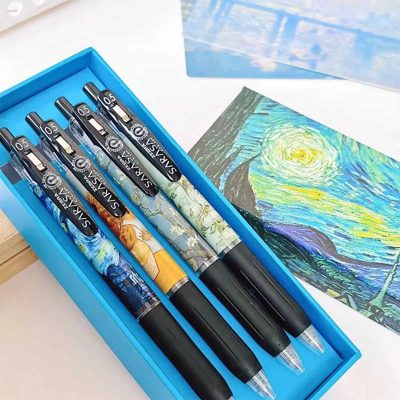 

Набор гелевых ручек ZEBRA JJ15 0,5 мм, 4 шт.