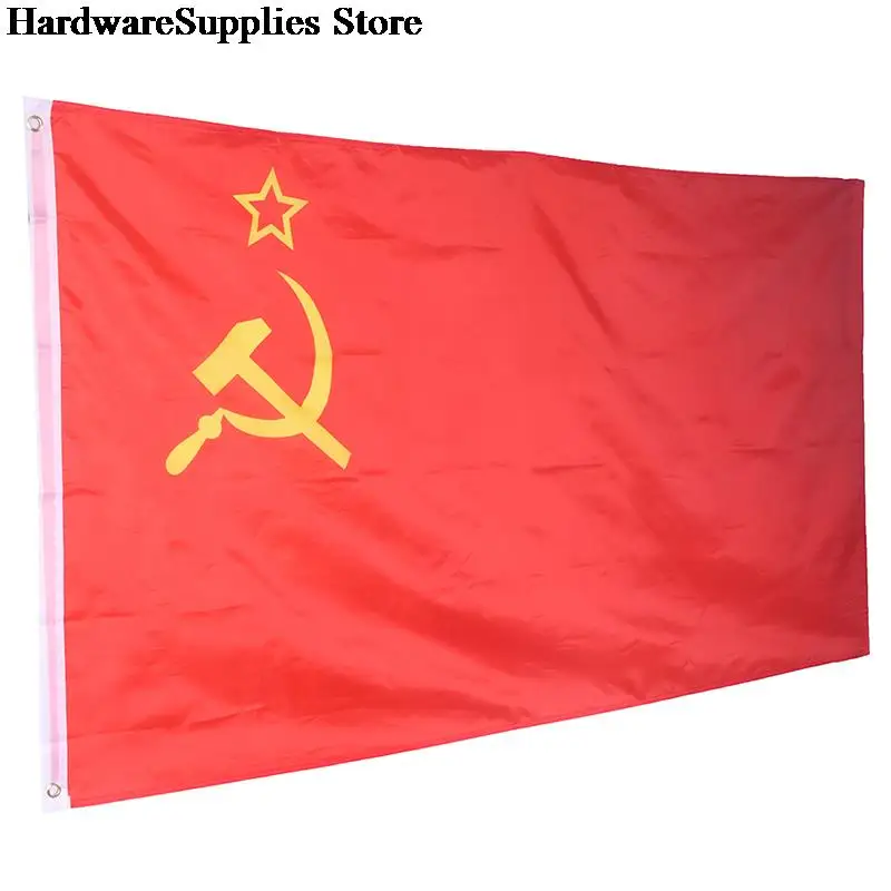 

Revolution Union of Soviet Socialist Republics USSR FLAG Russian Soviet Union flag Soviet flag 90*150cm Big Size