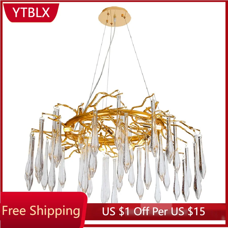 

LukLoy Modern Luxury Ceiling Pendant LED Pendant Light Modern Pendant Lamp for Living Room Dining Table Lobby Bedroom Shop Cafe