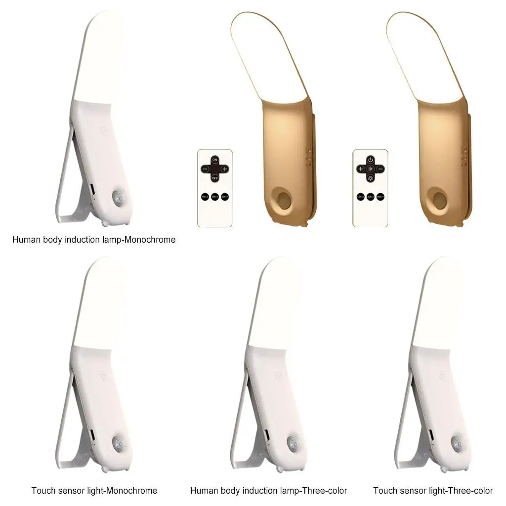 

Светодиодный ночник с пассивным инфракрасным датчиком движения, заряжаемый ночник с регулируемой яркостью, освесветильник для спальни, ку...
