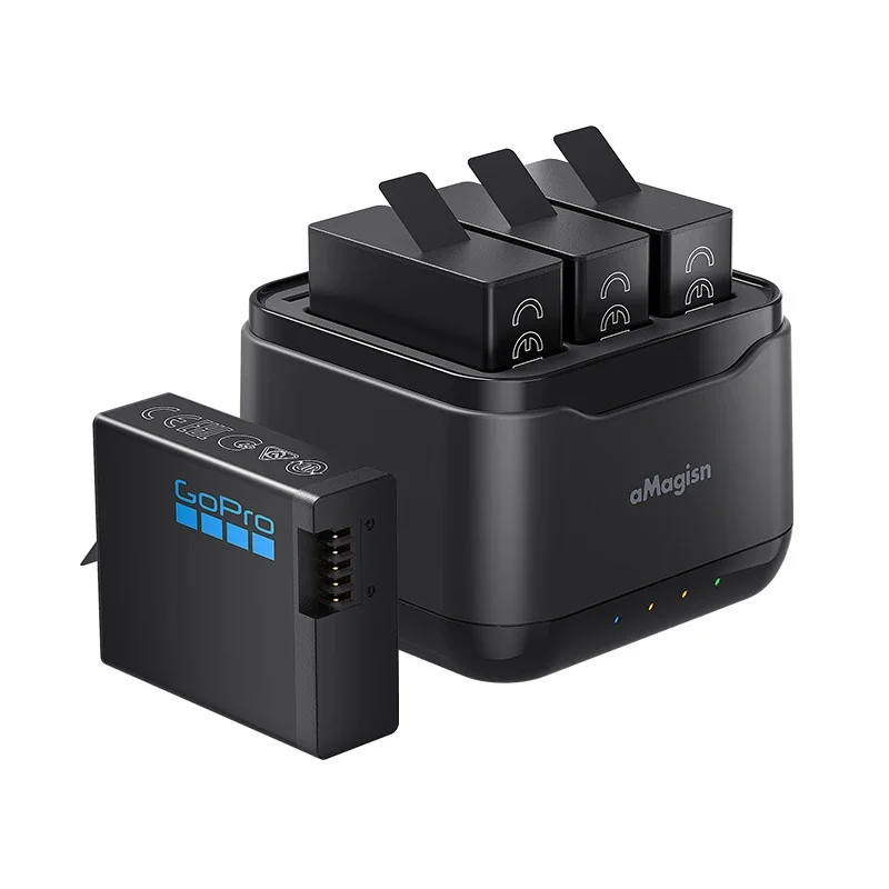 Станция для зарядки аккумулятора совместимая с Hero13 черная зарядная коробка 3