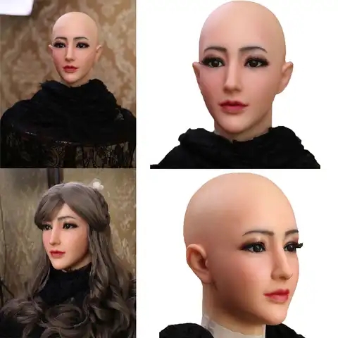 Реалистичные силиконовые маски - купить недорого | AliExpress