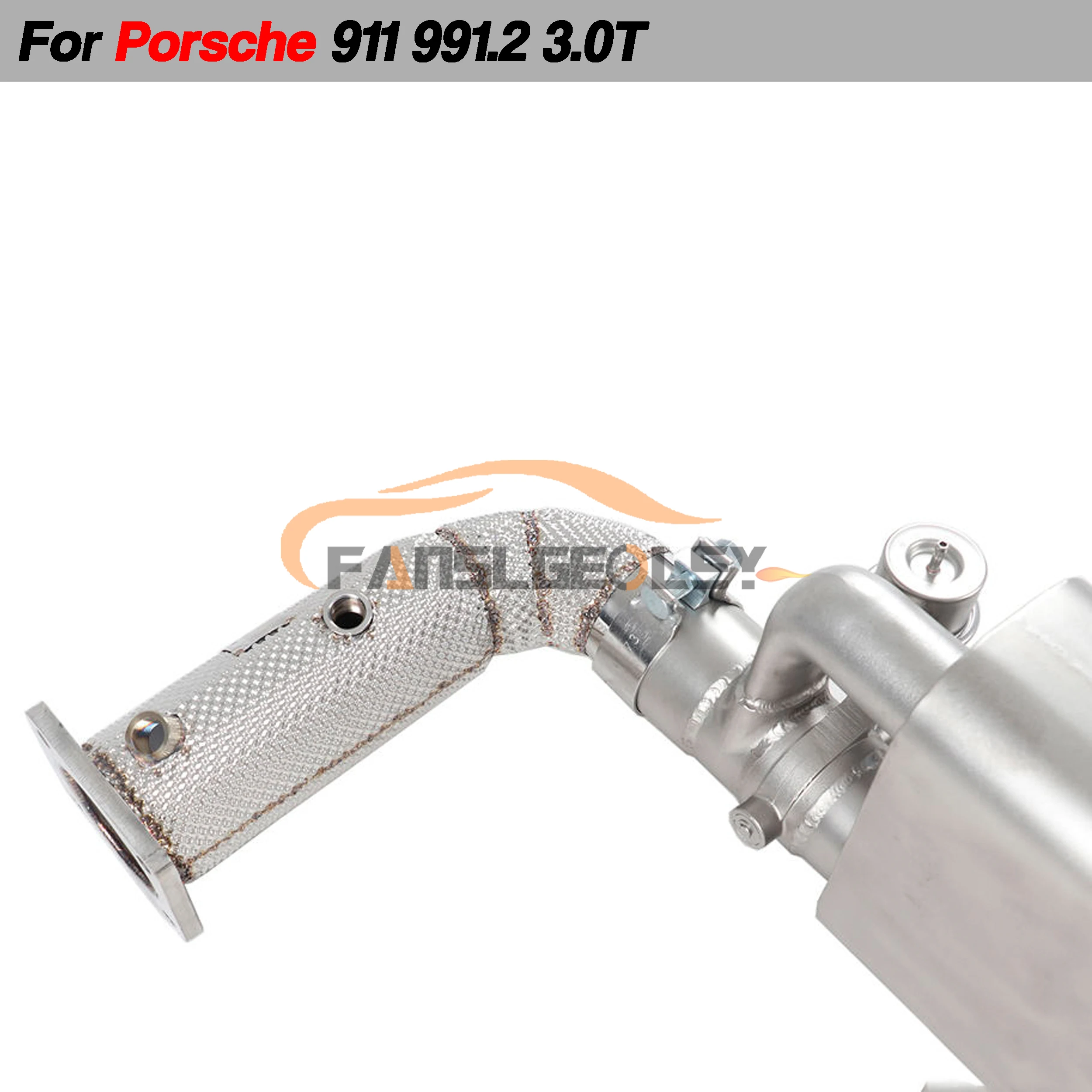 Выхлопная труба из нержавеющей стали Catback выхлопная Valvetronic автозапчасти для Porsche