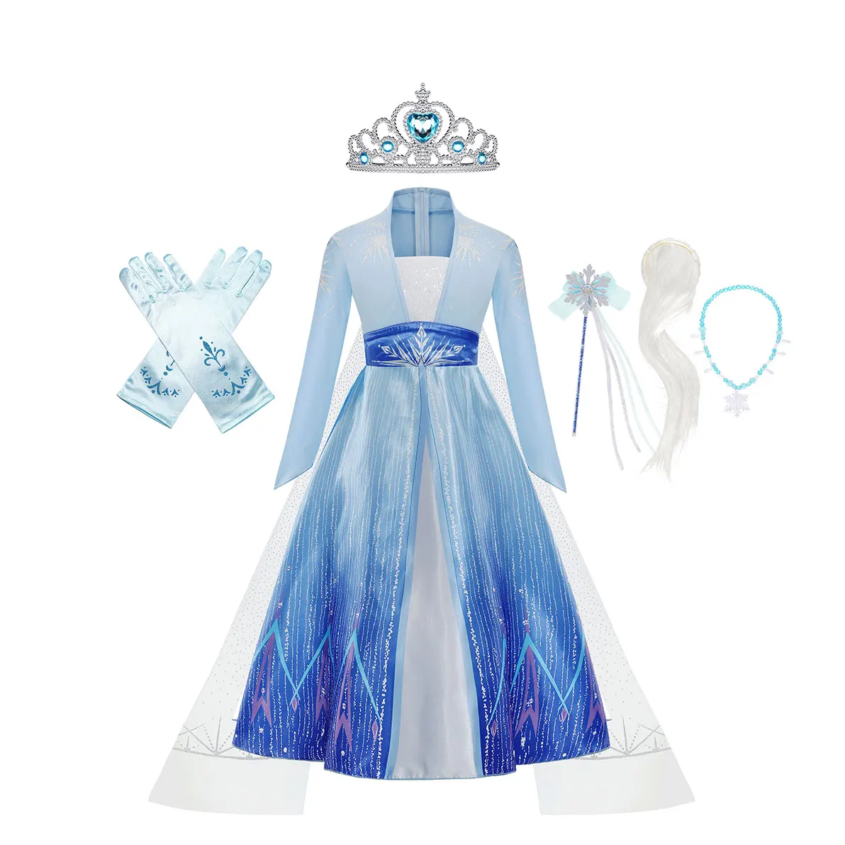 

Dressy детское платье для косплея на Хэллоуин для вечеринки для девочек, блестящее бальное платье с блестками для малышей на день рождения, рож...