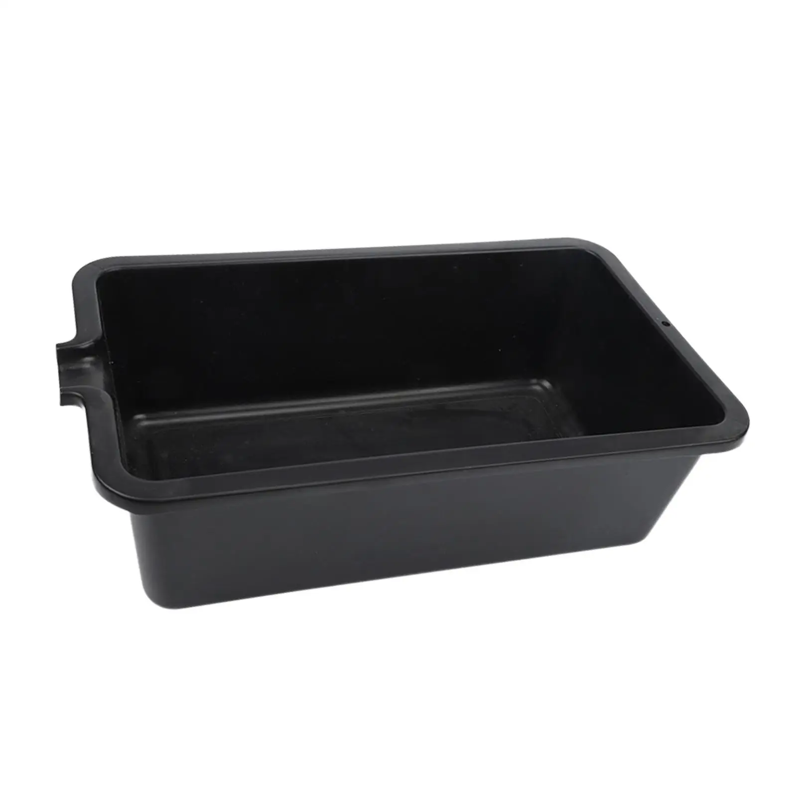 

Oil Drain Pan Black Car Maintenance Tool Durable High Performance 6L Portable Motor Oil Drip Catching Pan Automotive Accessories