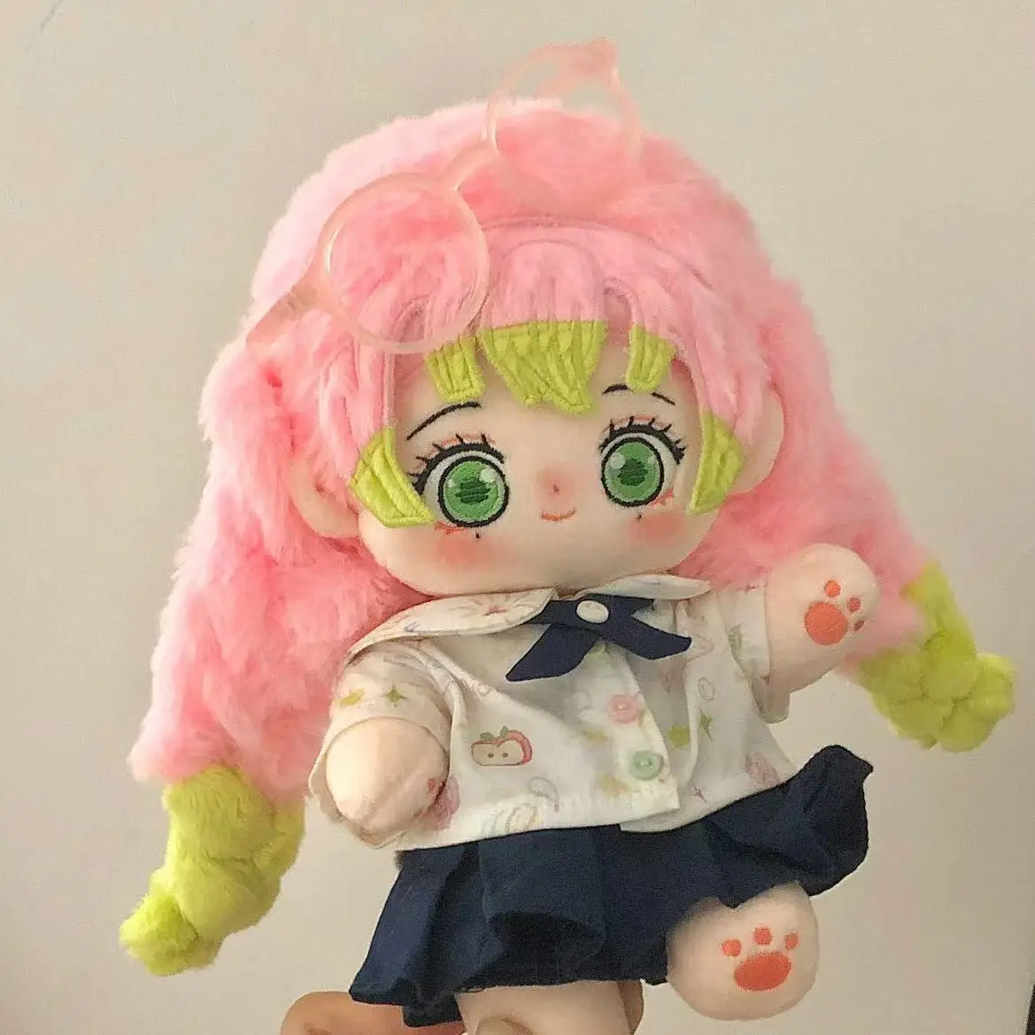 20 см аниме Demon Slayer хлопковая кукла Kawaii плюшевая для девочек мультфильм Канродзи