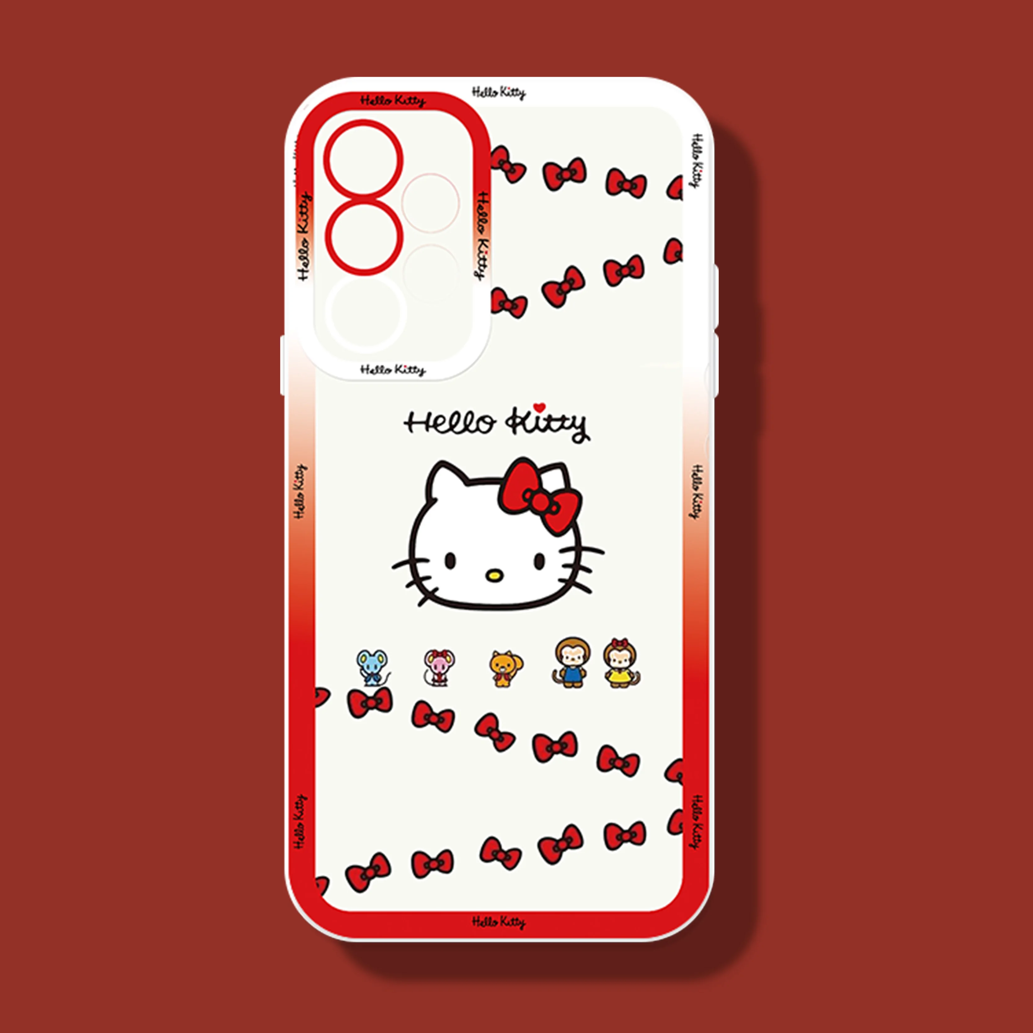 

Cartoon Hello Kitty Cute For Samsung Galaxy A03 A04E A23 A22 A21S A20S A10S A03S A02 4G 5G Angel Eyes Phone Case
