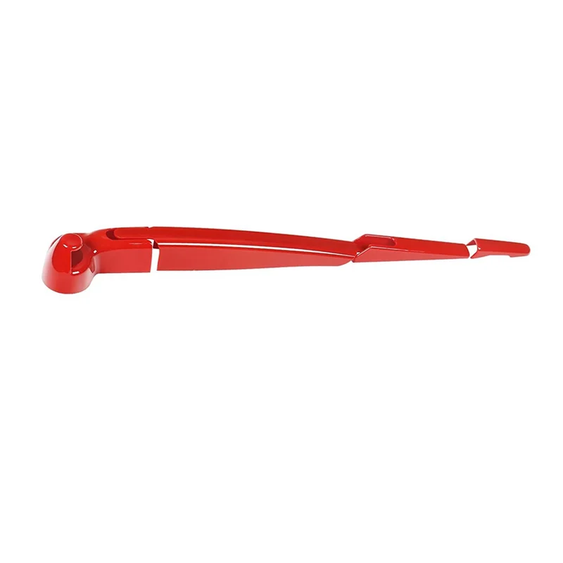 

Rear Window Windshield Wiper Arm Blade Decoration Cover Trim for Wrangler JK 2007-2017 Accessories, Red