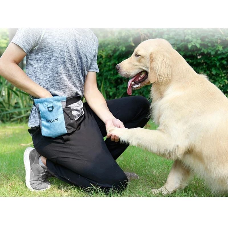 

2 Colors Pet Dog Puppy Food Bag Pocket Pet Supplies Outdoors Training Classical Treat Snack Bait Obedience Agility Pouch