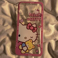 hello kitty 2022 case for iphone 11 12 7 8p x xr xs xs max 11 12pro 13 pro max 12 promax 2022 cartoon cute soft shell phone case