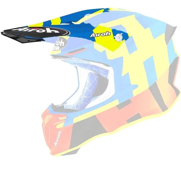 Козырек для шлема Airoh Twist 2.0 FRAME AZURE MATT | Детали и аксессуары шлемов