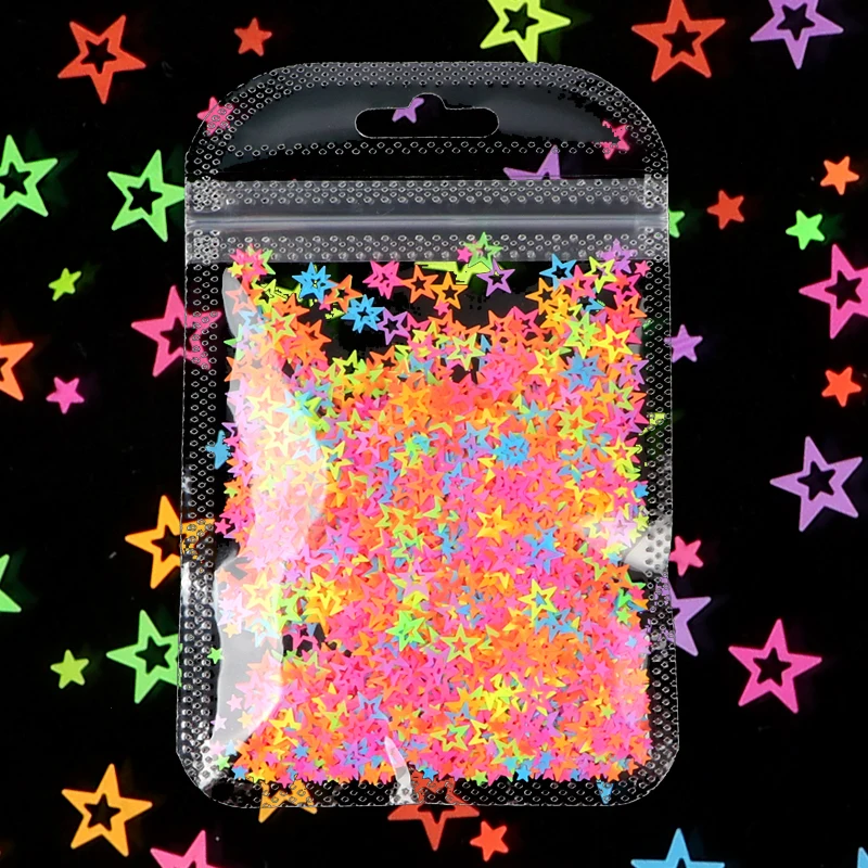 

Hollow Star Glitter Flakes Epoxy Resin Silicone Molds Fillers DIY Accessories Resin Shaker Mold Slime Fillings Nail Art Supplies
