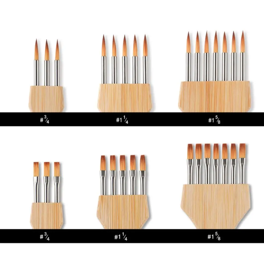 Круглая/плоская кисть для рисования с несколькими зубьями хорошая Адсорбция