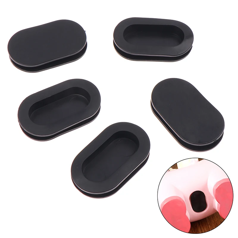 

5 шт., заглушка для коробки для экономии денег, копилка, овальная силиконовая заглушка, резиновая нижняя крышка, нижняя заглушка для банки для денег, сменная крышка, отверстие