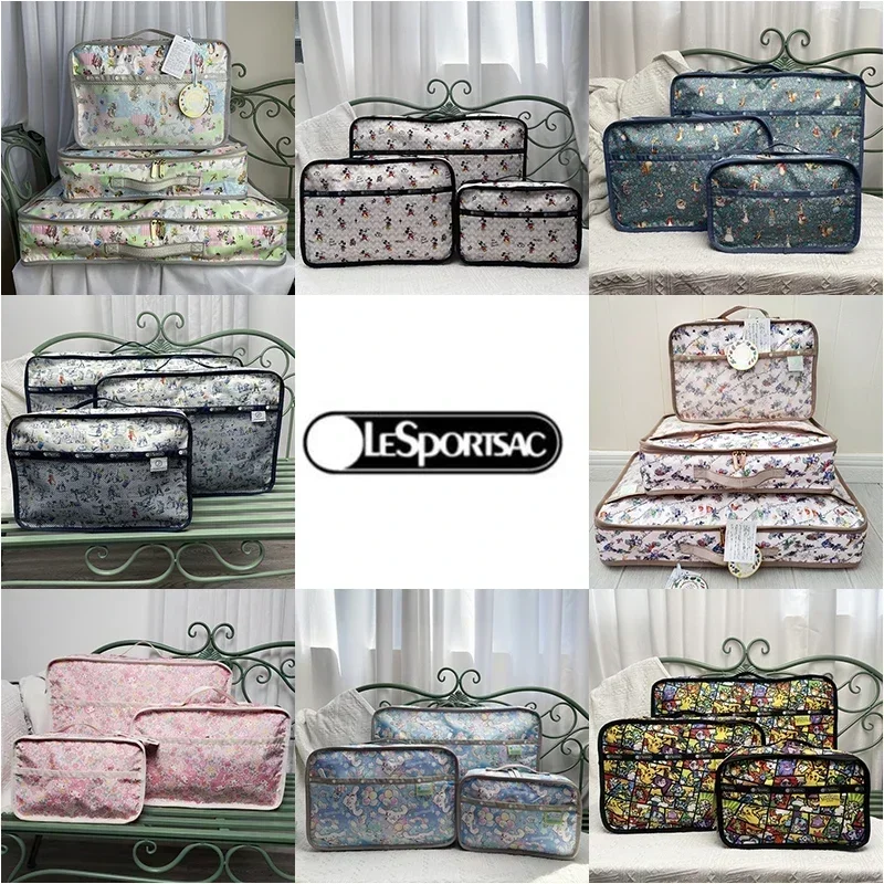 Lesportsacs Mymelody сумка для хранения 3 шт./компл. 3966-3967-3968 однотонная дорожная одежды и