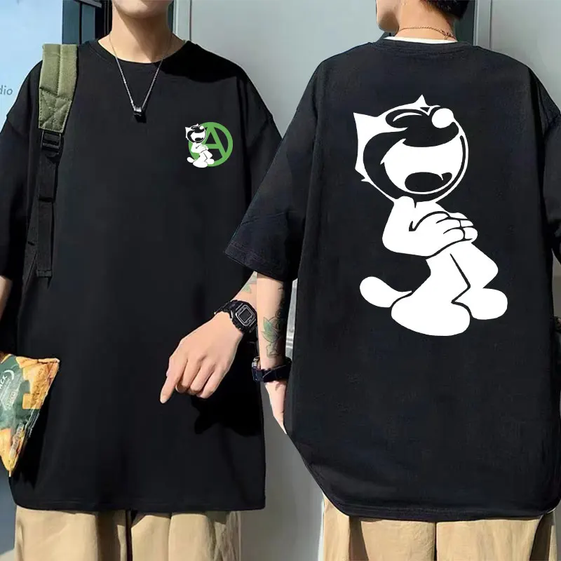 

Opium Anarchy Print Tshirt Men Women Fashion Anime Playboi Carti Graphic T-shirts Short Sleeve Regular Men's Tupac Hip Hop Tees