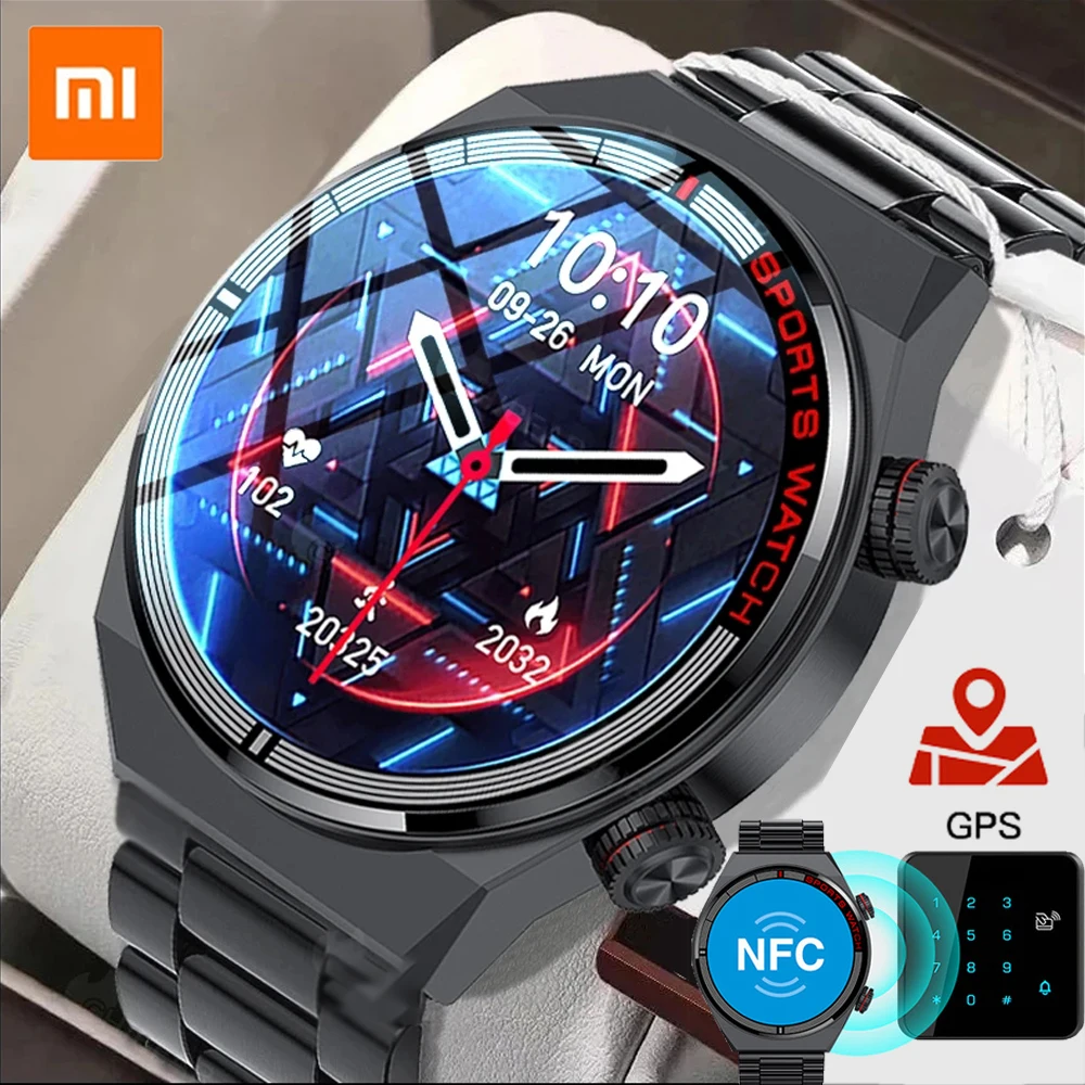 

Смарт-часы XIAOMI мужские с поддержкой Bluetooth и голосовым помощником