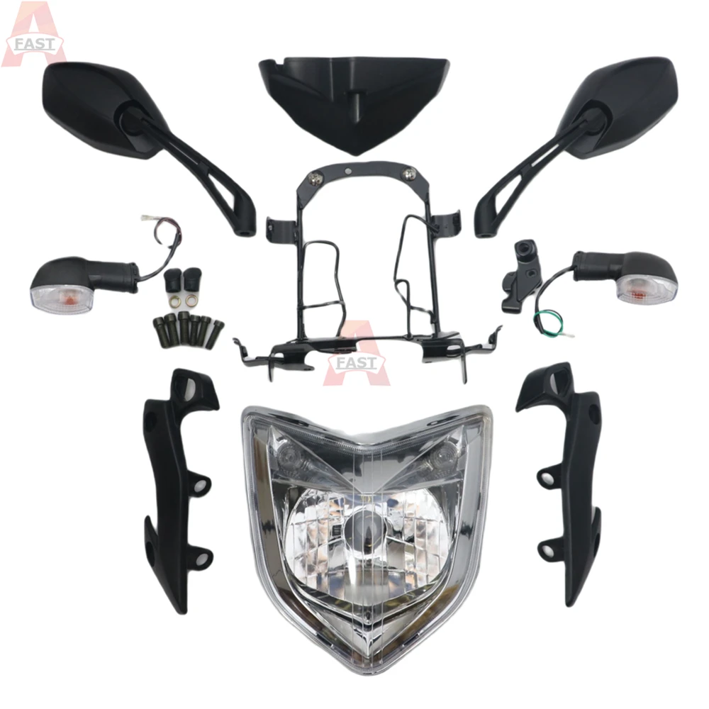 

Подходит для YAMAHA FZ1N FZ1 2006-2015, комплект фар для мотоцикла, подходит для корпуса фары в сборе, комплект указателей поворота 2008 2009 2010 12