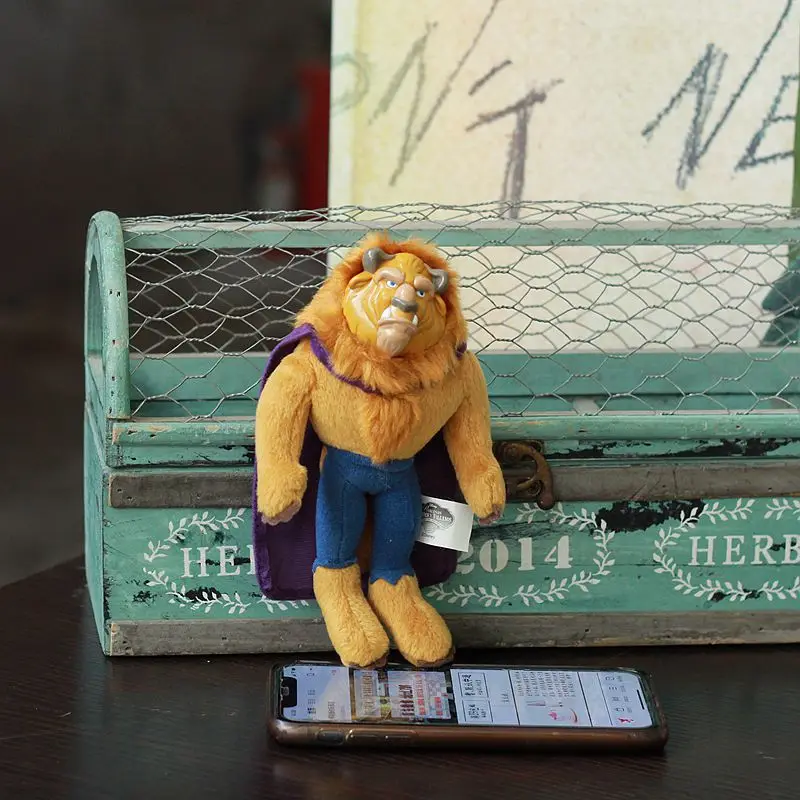 

Disney Beauty And The Beast Cartoon Plush Toy Dolls 20cm