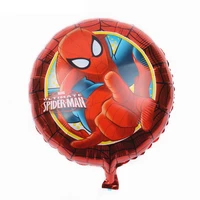 16inch spiderman balloon birthday avengers hero party inflatable helium party decorations kids spiderman toys foil balloon