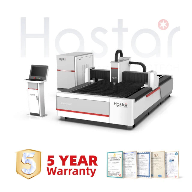 Высокоскоростной высококачественный лазерный резак HGSTAR 500 вт-4000 вт машина для