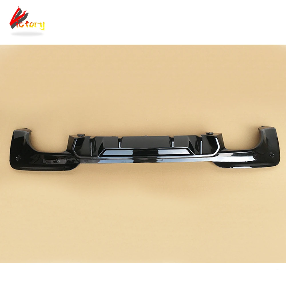 Глянцевый черный задний диффузор для BMW X3 G01 G08 Pre-LCI M Sport 2018-2021 бампер аксессуары