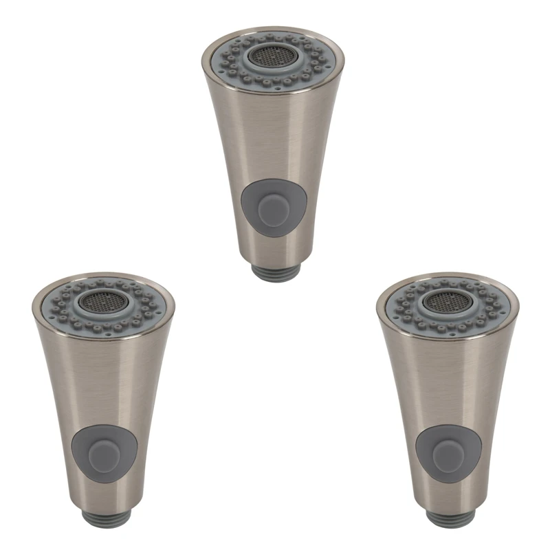 

3X Faucet Shower Head Kitchen Shower Dish Shower Spray Head Bathroom Kitchen Out Water Save Bubbler Faucet Shower Head Retail