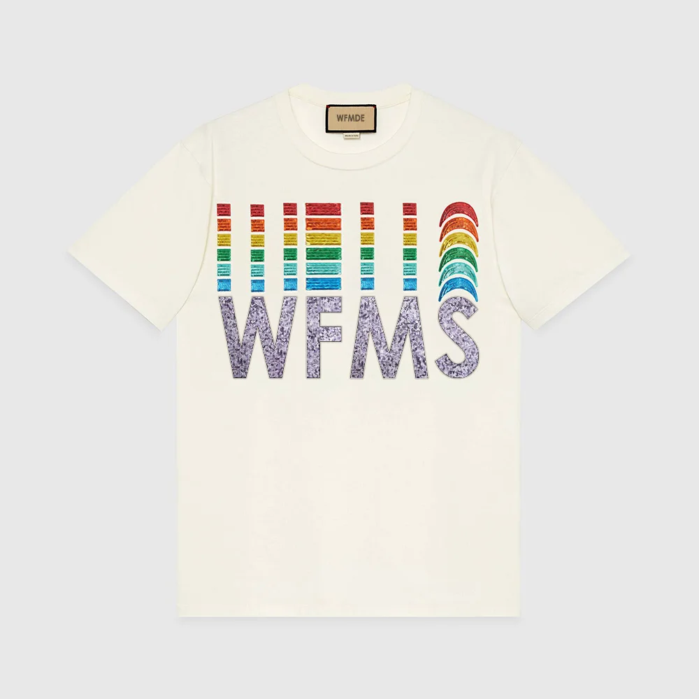 

Футболка # wfms5424 с блестками MS